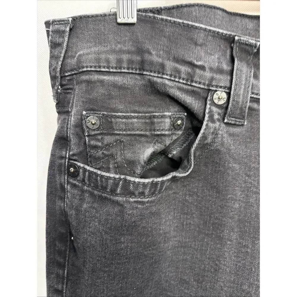 NWT True Religion Geno Relaxed Slim Fit Denim Jeans Mens 33
